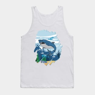 Shark For Boys Gifts Tank Top